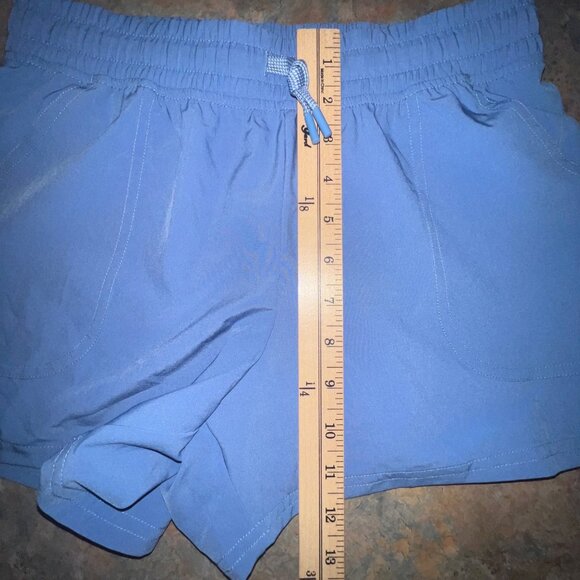 DSG Girls Mid Rise Relaxed Fit Shorts XL Light Blue - Picture 4 of 9